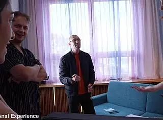 BEHIND THE SCENES Maya and Pixie DOUBLE ANAL FISTING in wild 2on2!