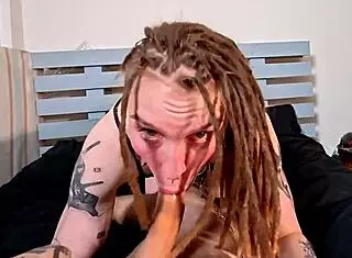 she craves thick dick deep in pussy with handcuffs.