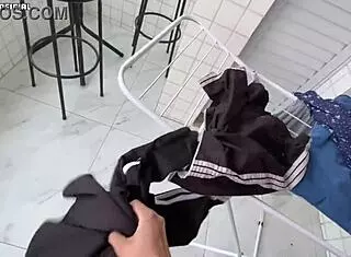 hey i hired this huge ass latina maid and went crazy horny