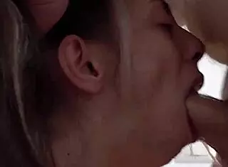 Petite Candie Cross Submits To Brutal Throat Pounding In Fishnets