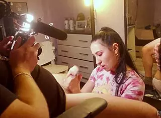 i'm choking on this huge cock bts black lynn gags deepthroat swallows every drop wet homemade