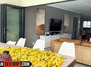 Big tits black teen 18+ kneels deepthroats white cock pov closeup. Missionary interracial domination follows.