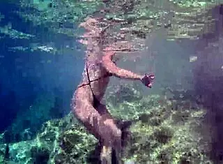 damn this hot milf underwater pussy ride got me so fuckin wet already