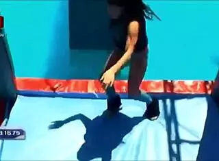 Danish Bikini Girls Slip in Sexy Wipeout