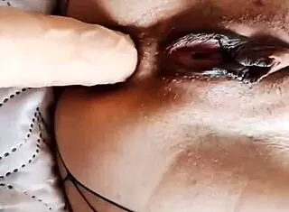 Milf Double Masturbates Before Bent Over Doggy Fuck