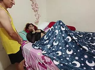 Pervy Old Man Ravages Busty Big-Ass Stepdaughter's Juicy Pussy