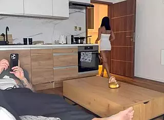 Secret hard fuck with stepsis boyfriend Athenea Rosse Nestor Zarc