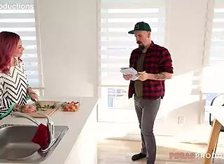 lili cocksinhell takes tony's monster cock deep in rough pov pounding