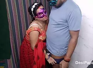 Newlywed indian wife takes rough doggystyle pounding from hubby