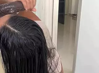 Linda Morena Craves BBC Cumshot in Her Throat