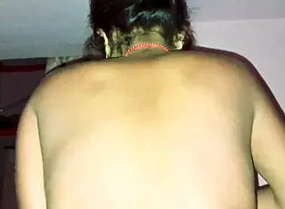 Desi indian bhabhi alone home seduced into creampie fuck fantasy