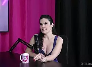 He stripped blonde Amanda Smell naked and sucked her tits pussy on Bora Cast