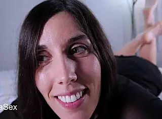 your girlfriend moans loud as stepmom fucks her taboo pussy roleplay