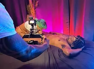 how's bbc stretching your tiny squirting latina pussy, baby?