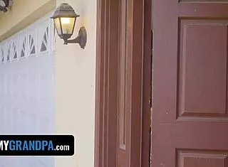 Curvy step-granddaughter owned by step-grandpa's massive bdsm cock!