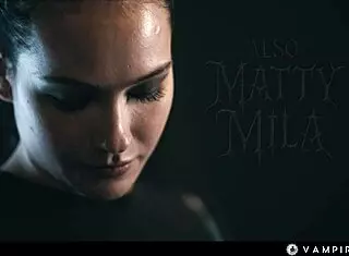 hey my vampire cosplay lesbian slave licks pussy in bdsm leather lezdom with face sitting and scissoring oh yeah