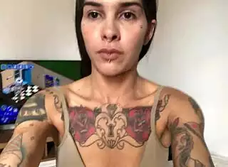 Neighbor girl pees dripping wet masturbating to huge cocks solo