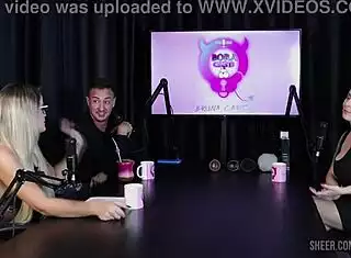 Mary Red Queen And Bruna Carlos In Sheer Red Bora Cast Compilation!