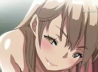 two anime hentai girls crave hardcore pussy licking creampie