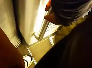 i grind on her then she grabs my cock public