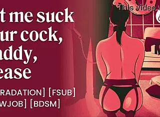 daddy's brat begs for facial cumshot as bound bdsm fucktoy!!