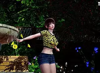 Pin Up Girl Michiru HMV in Seductive Anime Pose.