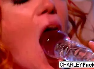 charley chase and her sexy girlfriend are fucking passionately, their big tits bouncing as they lick each other's pussies