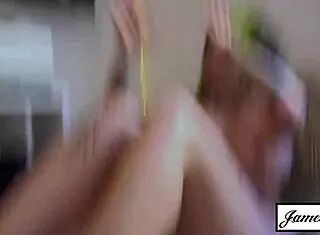 Busty Emo Milf Bent Over for Rough Doggystyle