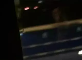 relaxed night sexy bikini blonde