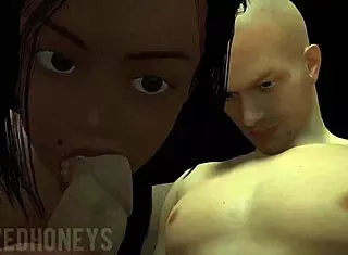 Teen with braces sucks, licks, jerks teachers cock till cum in mouth.