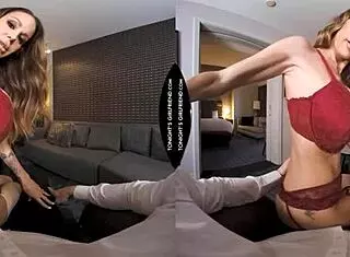 Tonights girlfriend McKenzie Lee helps fan relax  