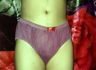 Indian woman enjoys lively outdoor party in stockings