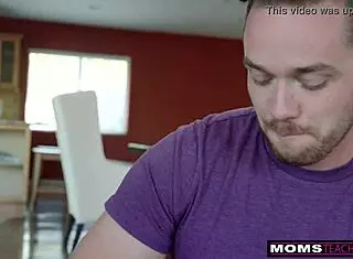 I realized he had a step mom crush, taking care of busty step mom 😏