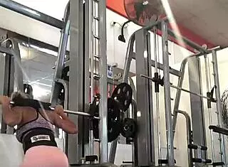 Maria Sol Perez Works Out At The Gym In Argentina