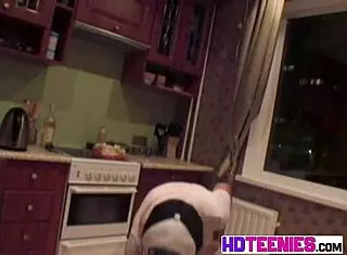 College Kelly Dances Naked With Cake Cream Over Her Body, Teasing And Fingering To Orgasm