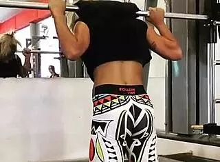 Maria Sol Perez Works Out At The Gym In Argentina