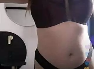 Lucy's big tits tease on igtv