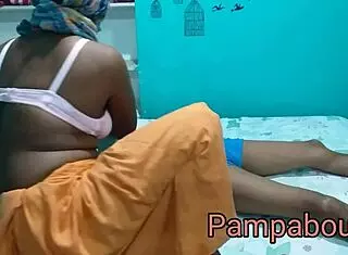 pampa bhabi gets her horny boobs fucked with cock and creampie