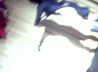 stripper girl rips off her clothes in hot striptease