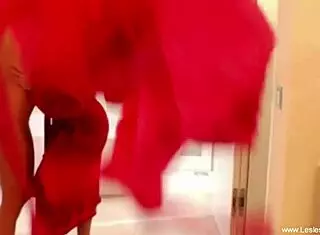 exotic lesbians intensely kiss and fuck with toys