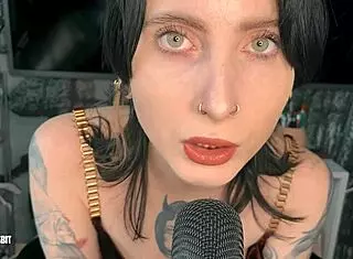 Lou Nesbit and Lia Louise give dirty ASMR JOI! Femdom instructions!