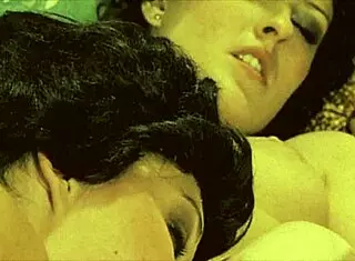 In my secret life, vintage lesbians explore passionate desires
