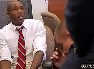 Watch These Men Blowjob Big Cocks And Eat Cum In The Hr Meeting!