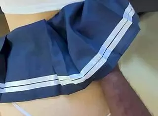 Fucking Asian Girl Met In University With Big Black Cock