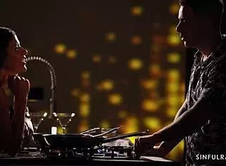 sheila ortega in lingerie sucking cock close up 😍