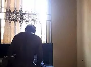 My friend's dick fucks my girlfriend in a facial session