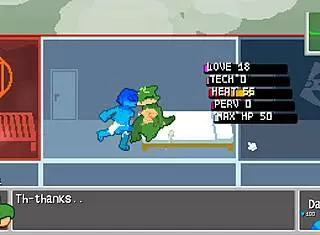 Bunnygirl with gigantic tits sits on face and squirts in furry hentai game