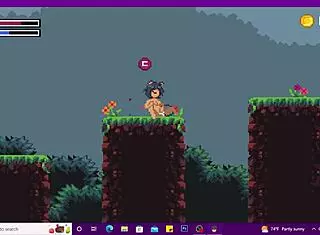 Bold adventures in 2d hentai game on pc