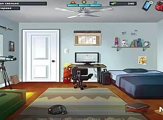 in summertimesaga, teen gets shower facial from milf in episode 3