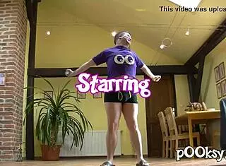 hey, check out this young redhead whore with pigtails getting her ass fucked hard while sucking cock